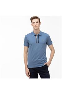 Lacoste Erkek Slim Fit Mavi Kısa Kollu Polo