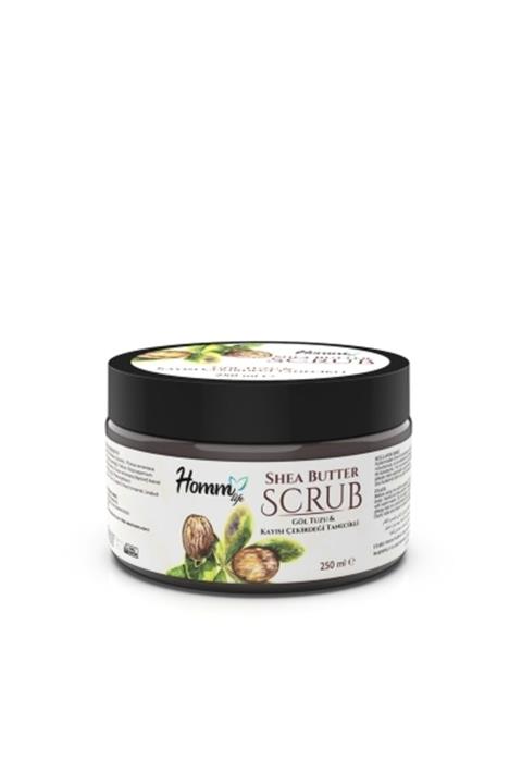 HOMMCOZMETİC Shea Butter Tanecikli Scrub Kayısı Çekirdeği  250 ml