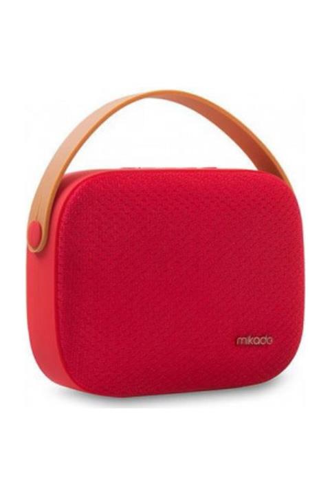 Mikado Md-58Bt Kırmızı Usb-Tf Destekli Bluetooth Taşınabilir Speaker