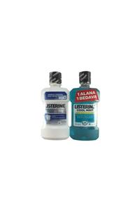 Listerine Advanced White 250ml + Cool Mint 250ml Set