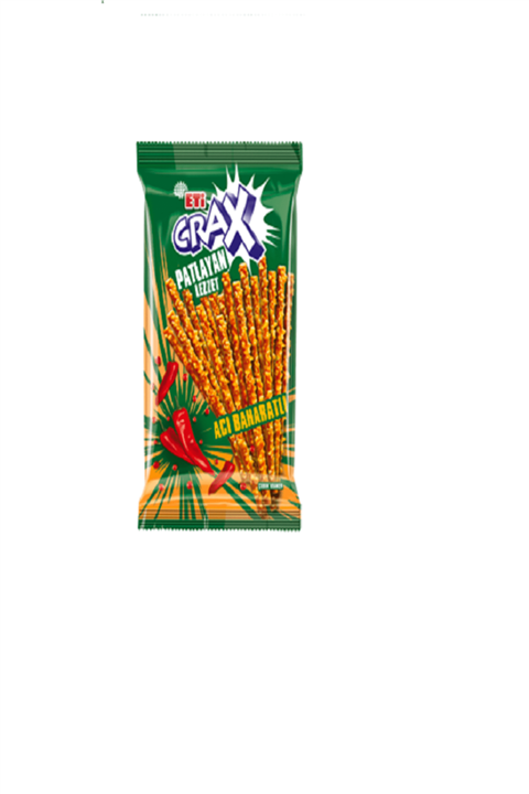 Eti Crax Cubuk Kraker 17X50Gr Aci Baharatli