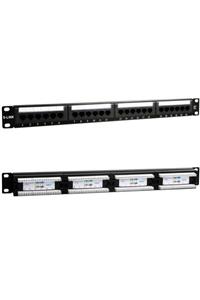 HCS Powermaster Pm-12231 24 Port Utp Cat6 Patch Panel * S-lınk Sl-p624