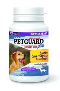 Petguard Köpekler Için Biotin Ve Sarımsaklı Bira Mayası Tableti 150 Adet