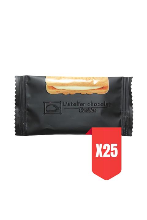 L'atelier Chocolat Cookies Kremalı Bisküvi 25x9,5 Gr