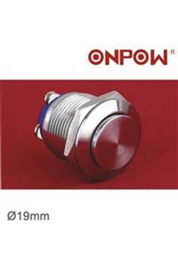 CND No97 Gq19h-10-n 19mm Metal Yaylı Buton Yüksek Ip65