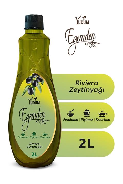 Yudum Egemden Riviera Zeytinyağı 2 lt