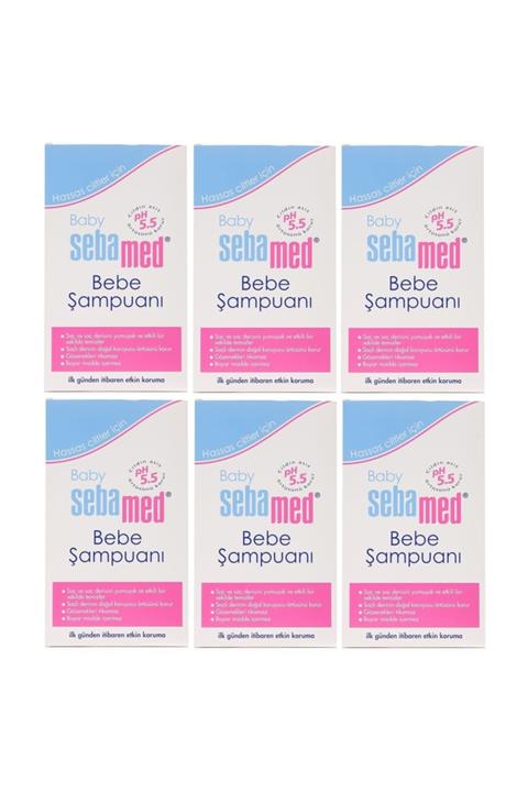 Sebamed Kids Bebek Şampuanı 500Ml 6 Lı Set
