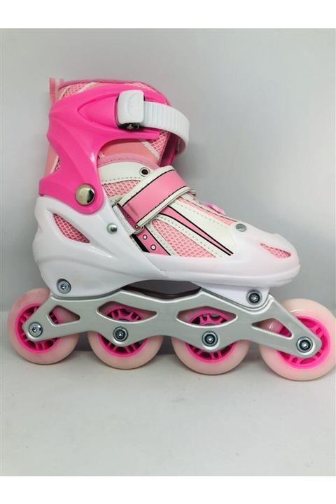 Asya Oyuncak 4 Tekerli Ayarlanabilir Pembe Paten Tt700pembe