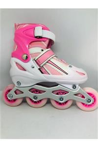 Asya Oyuncak 4 Tekerli Ayarlanabilir Pembe Paten Tt700pembe