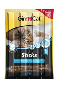 Gimcat Sticks Somon Ve Morina Balıklı Ödül Çubukları 4 Parça 20 Gr