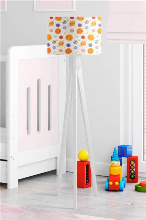 Rivaİstanbul Sevimli Gezegenler Çocuk Odası Lambader