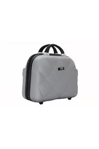 MY SARACİYE My Luggage 50135 Gri Bakalit Seyahat Makyaj Çantası