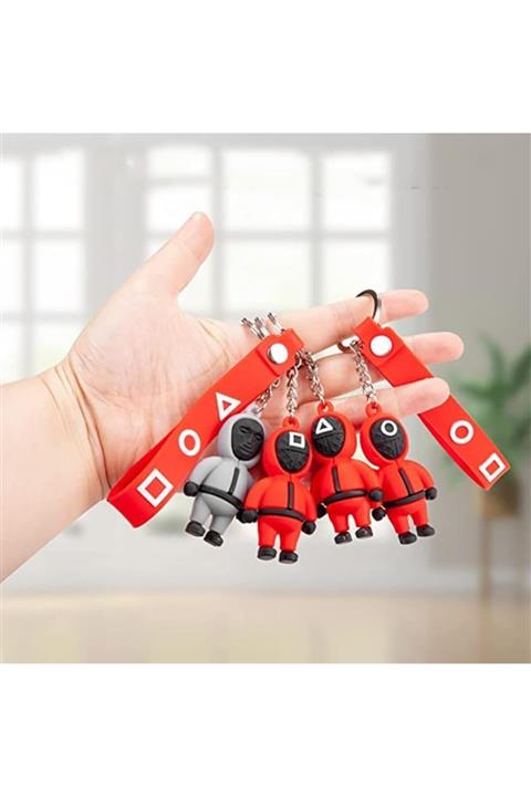 OKFİS Squid Game Anahtarlık Askılı Üçgen 1 Adet