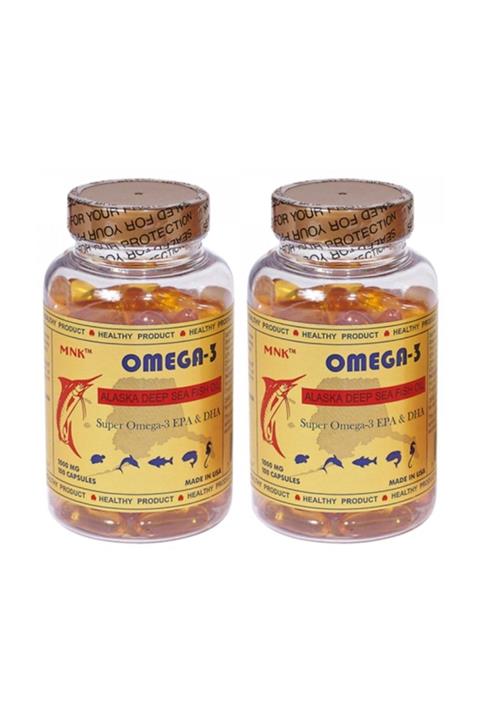 Mnk Omega 3 Balık Yağı 1000 Mg 2 Kutu 200 Softgel