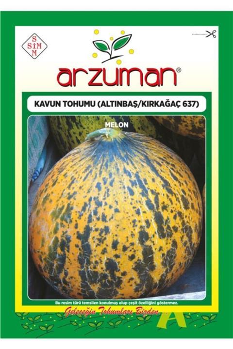 GüçlüTedarik Kırkağaç Kavun Tohumu 250 Tohum 10 Gram (637-altınbaş)