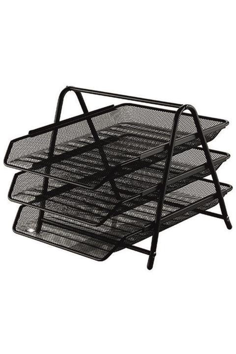 Globox 6255 Metal Evrak Rafı 3'lü