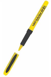 Bic Bıc Highlighter Grip Fosforlu Kalem Sarı Tekli