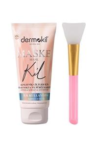 Dermokil Sivilce Siyah Nokta Kil Maskesi 75ml+maske Sürme Ve Soyma Aparatı Hediye
