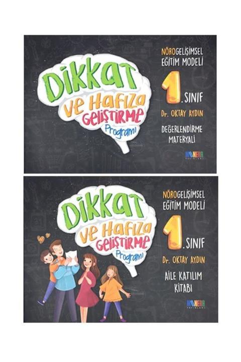 Monera Yayınları 1. Sınıf Dikkat ve Hafıza Geliştirme Programı 14 Kitap