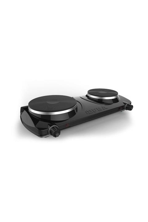 efba Çift Göz Elektrikli 2500 W Siyah Ocak