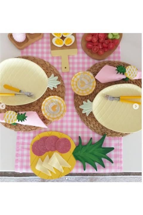 Sister Home Design Ananas Peçete Halkası & Peçete Yüzüğü