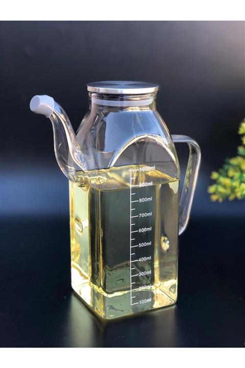 A.E Borosiklat Cam Sürahi & Yağdanlık