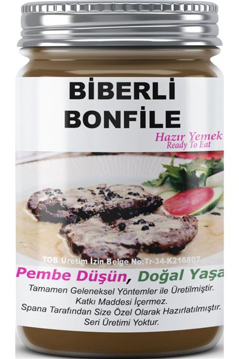 SPANA Ev Yapımı Katkısız Biberli Bonfile 330gr