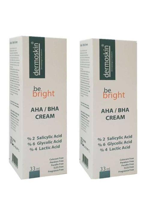 Dermoskin Be Bright Aha/bha Krem 33 Ml X 2 Adet