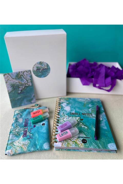 Hepsi Enteresan Ajandalı Set: Small Notes