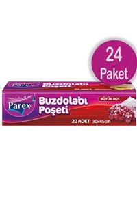Parex Büyük Boy Buzdolabı Poşeti 24 Paket