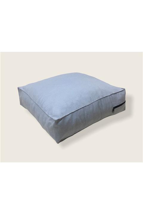 REMEGE Kare Meditasyon Minderi  Kare Dekoratif Minder - 40x40x12 Cm -