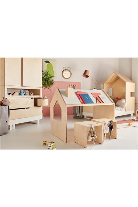 sepetimorganik Ahşap Çocuk Çalışma Masası