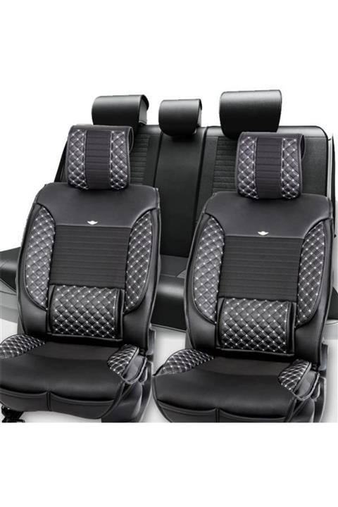 Stil Renault Clio 3 2005-2011 Ortopedik Lüx Deri Oto Koltuk Kılıfı