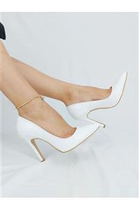 salsar Tokyo Beyaz Cilt Stiletto