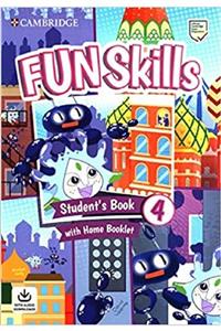 Cambridge University Press Fun Skills 4 Student's Book With Home Booklet With Audio Downloads