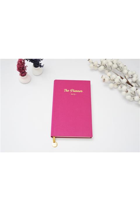 HoldArts Pembe Tarihsiz  Günlük Defter Planlayıcı