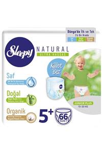 Sleepy Natural Külot Bez 5+ Numara Junior Plus 66 Adet (13-20 Kg)