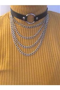 Fugusugu 4 Chain Gothic Choker (TASMA)