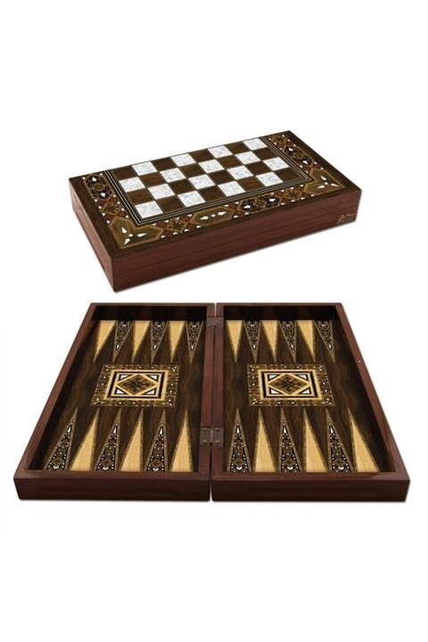 Star Okey Star Markz Antik Mozaik Sedefli Büyük Boy Tavla