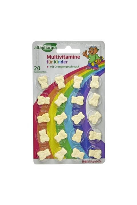 Altapharma Çocuklar Için Multivitamin Portakallı 20 Draje Germany