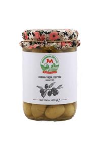 Mühendis Çiftliği Domat Kırma Yeşil Zeytin 400 G