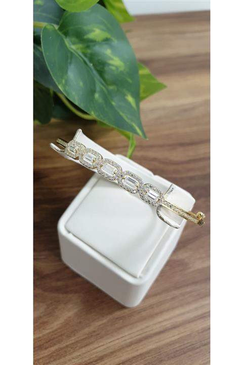 Altınalsak Baget Taşlı Kelepçe