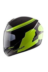 LS2 Ff351 Fluo Neon Sarı Kask Onay Motor