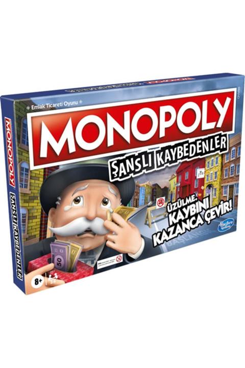 Hasbro Gaming Monopoly Şanslı Kaybedenler Masa Oyunu
