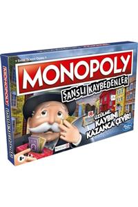 Hasbro Gaming Monopoly Şanslı Kaybedenler Masa Oyunu