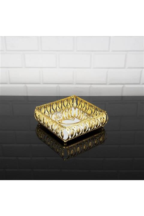 Zeyve Hürrem Aynalı Peçetelik (sarı)