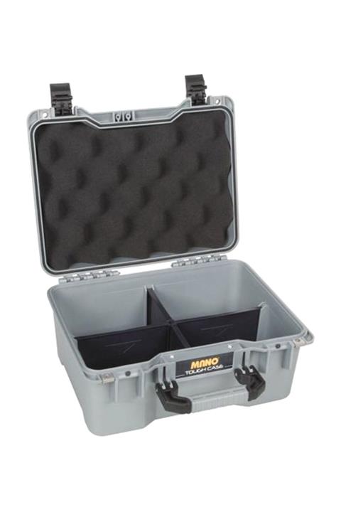 MANO Mtc 230Pl Gri - Yumurta Sünger + Plastik Bölmeli Takım Çantası