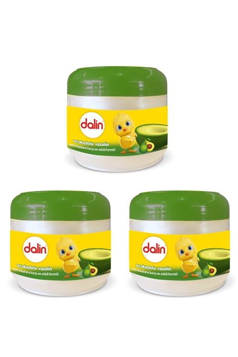 Dalin Avokado Yağlı Vazelin 100 gr x 3 Adet