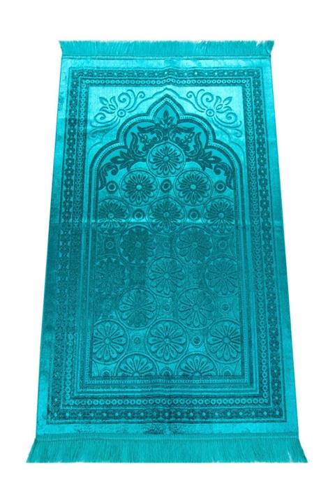 DOĞRU Turkuaz Dokuteks Simli Seccade