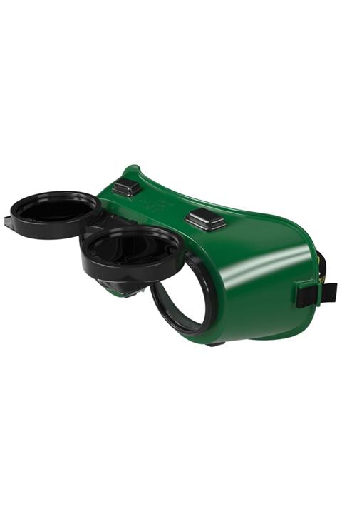 Baymax Güvenlik Koruyucu Gözlük Integral Siyah Kaynak Gözlüğü Çift Cam